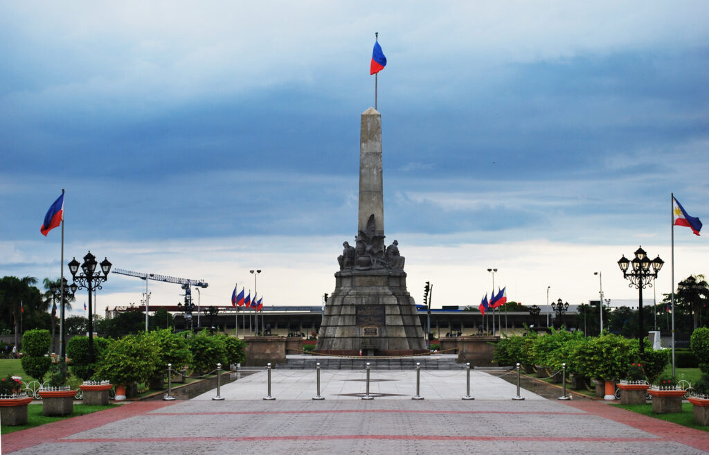 Rizal Park- one of the largest urban parks in the Philippines